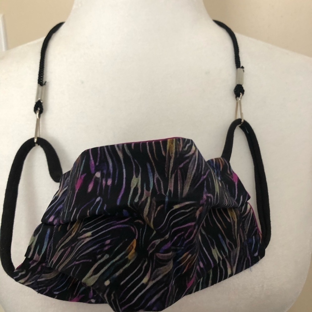 Lanyard and Jersey Mask with cloth straps